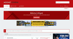 Desktop Screenshot of mognetcentral.com
